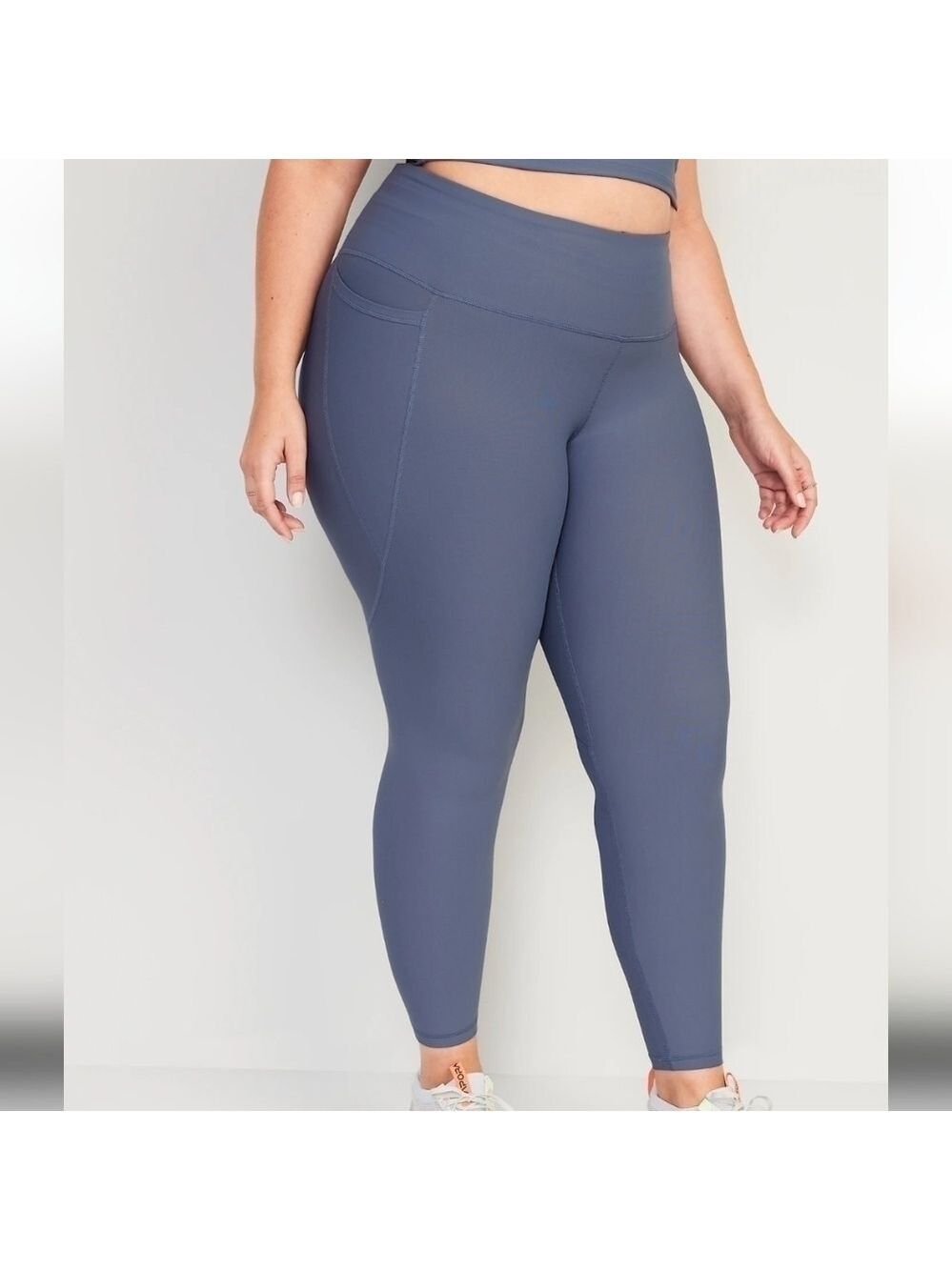 3X • Old Navy • High-Waisted PowerSoft 7/8-Length Side-Pocket Leggings